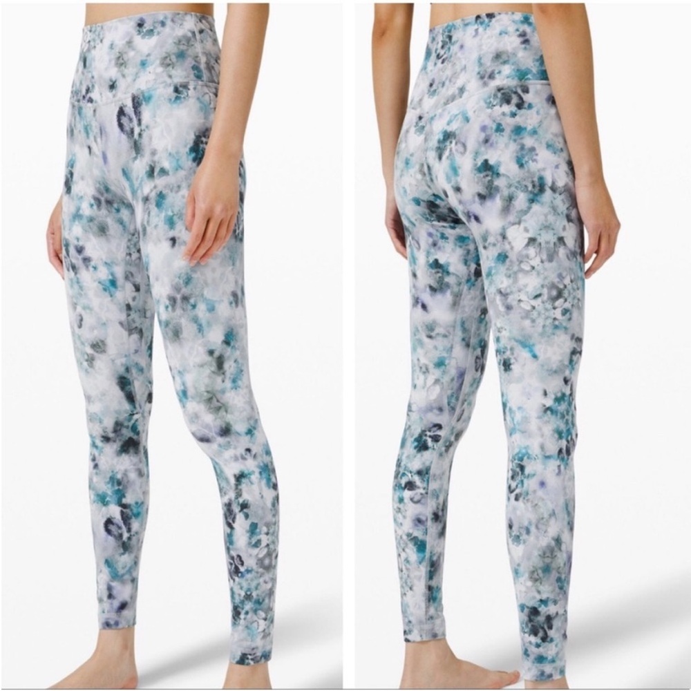Lululemon Athletica high rise align leggings kaleidoscope size 6